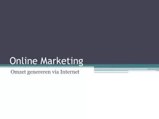 online marketing