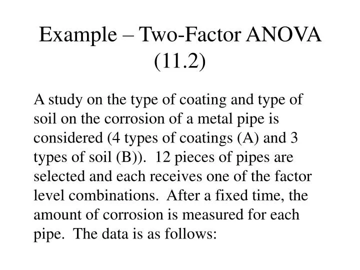example two factor anova 11 2
