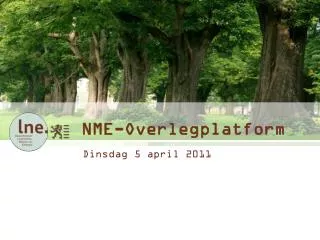 nme overlegplatform