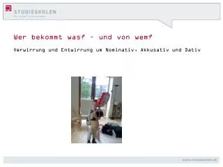 wer bekommt was und von wem
