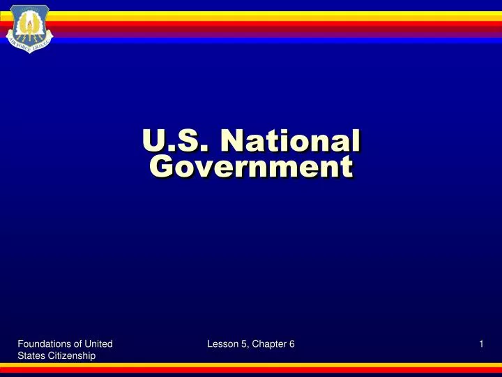 u s national government