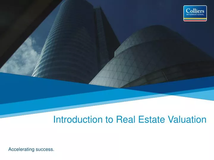 introduction to real estate valuation
