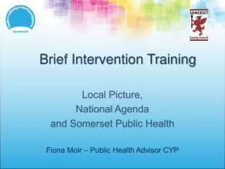 Brief Intervention Training