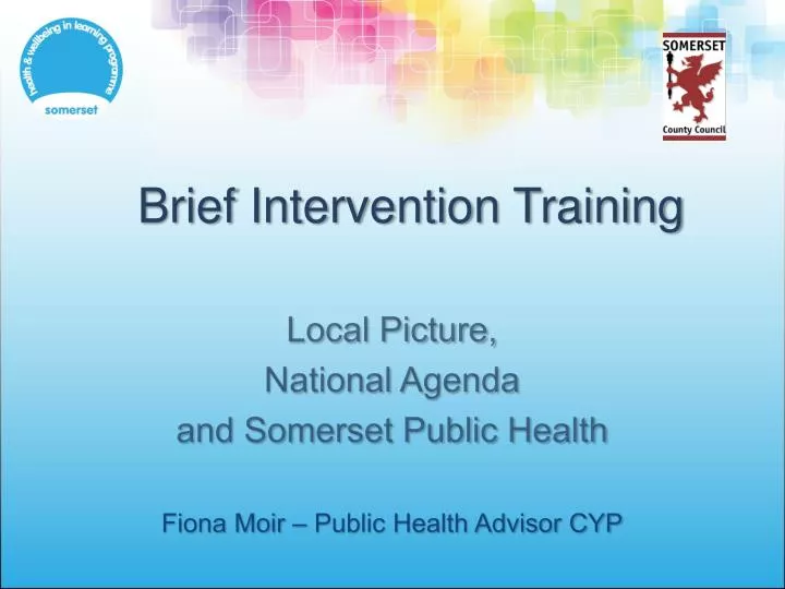 brief intervention training