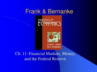 Frank &amp; Bernanke