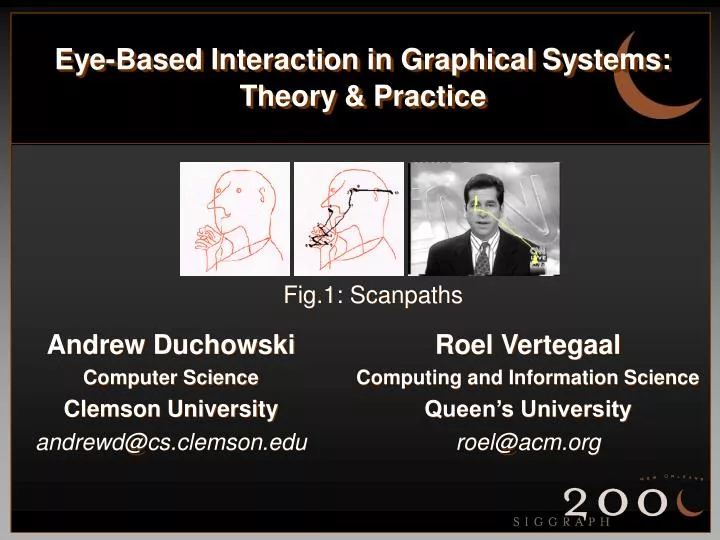 eye based interaction in graphical systems theory practice