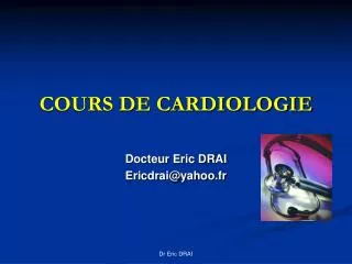 cours de cardiologie