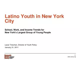 Latino Youth in New York City