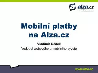 mobiln platby na alza cz