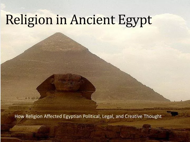 religion in ancient egypt
