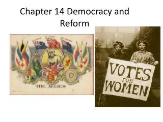 Chapter 14 Democracy and Reform