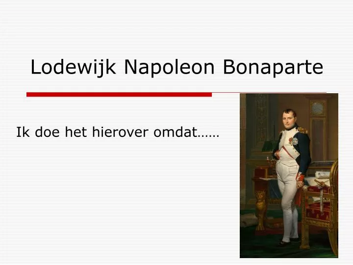 lodewijk napoleon bonaparte