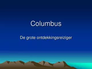 columbus
