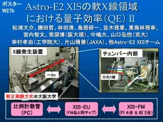 astro e2 xis x qe