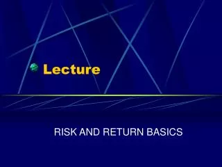 lecture