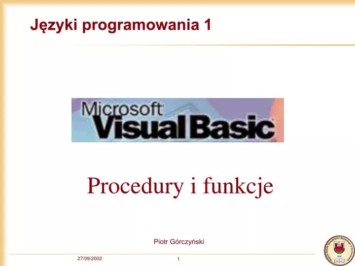 j zyki programowania 1