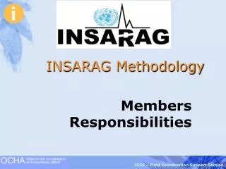 INSARAG Methodology