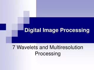 Digital Image Processing