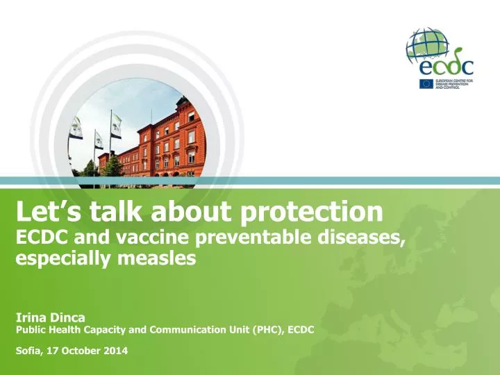 let s talk about protection ecdc and vaccine preventable diseases especially measles