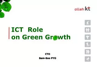ICT Role on Green Gr wth