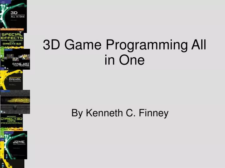 3d game programming all in one