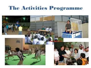 the activities programme