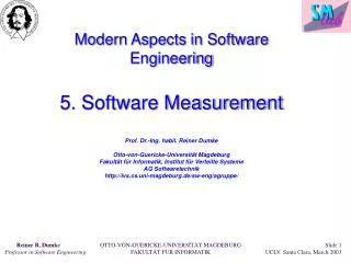 Software Measurement - Introduction