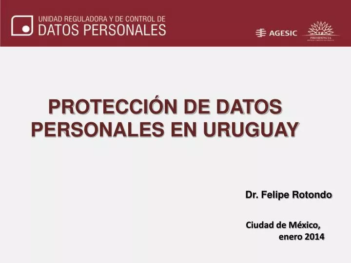 protecci n de datos personales en uruguay