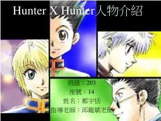 hunter x hunter