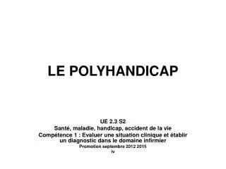 le polyhandicap