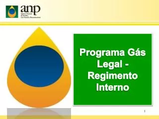 programa g s legal regimento interno