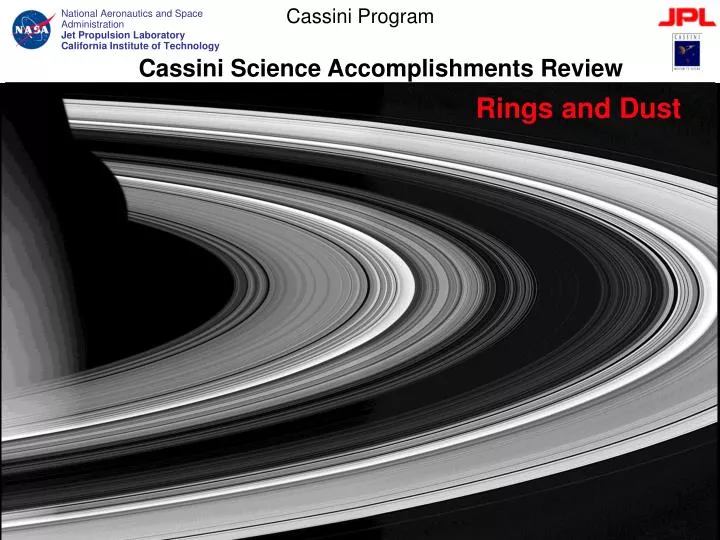 cassini science accomplishments review