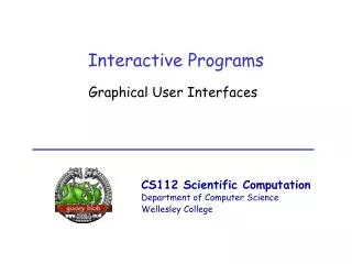 Interactive Programs