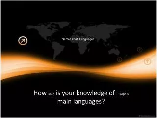 Name! That! Language!!!