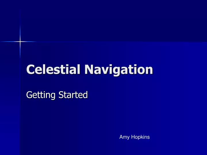celestial navigation