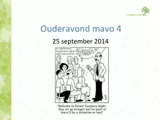 ouderavond mavo 4