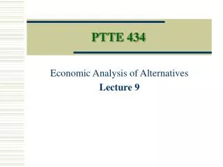 PTTE 434