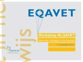 workshop nlqavet