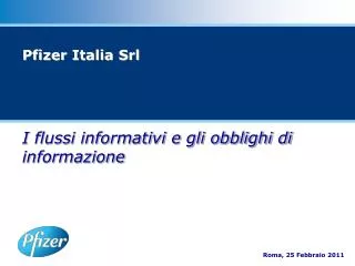 i flussi informativi e gli obblighi di informazione