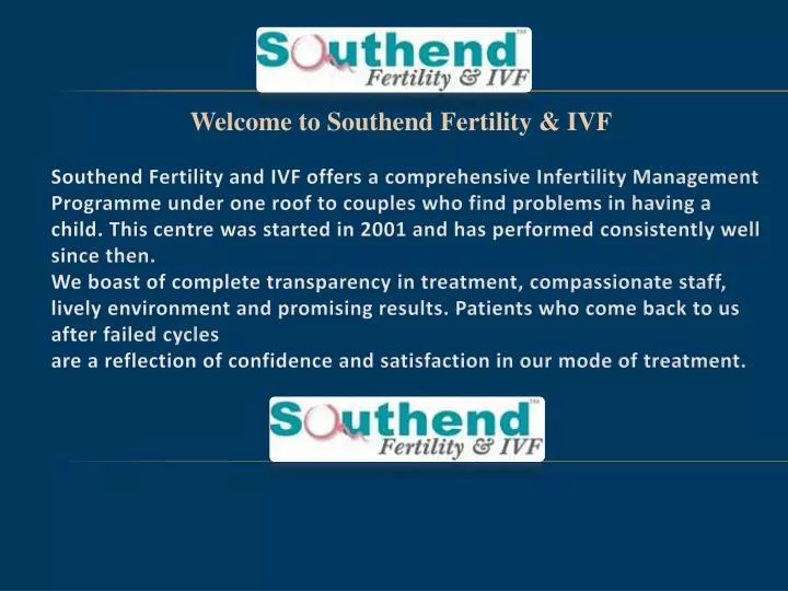welcome to southend fertility ivf