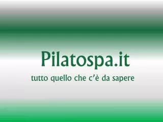 pilatospa it tutto quello che c da sapere