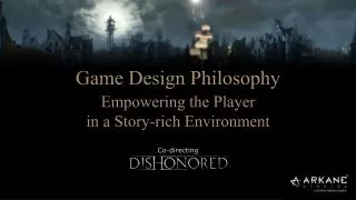 Empowering the Player in a Story-rich Environment