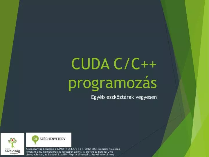 cuda c c programoz s