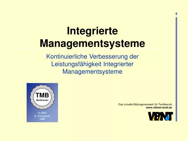 integrierte managementsysteme