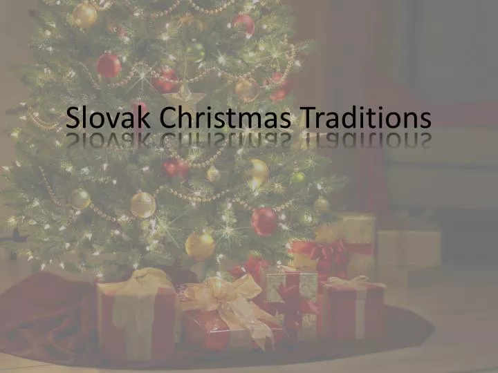 slovak christmas t raditions
