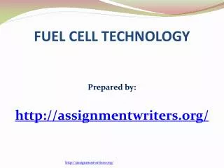 FUEL CELL TECHNOLOGY