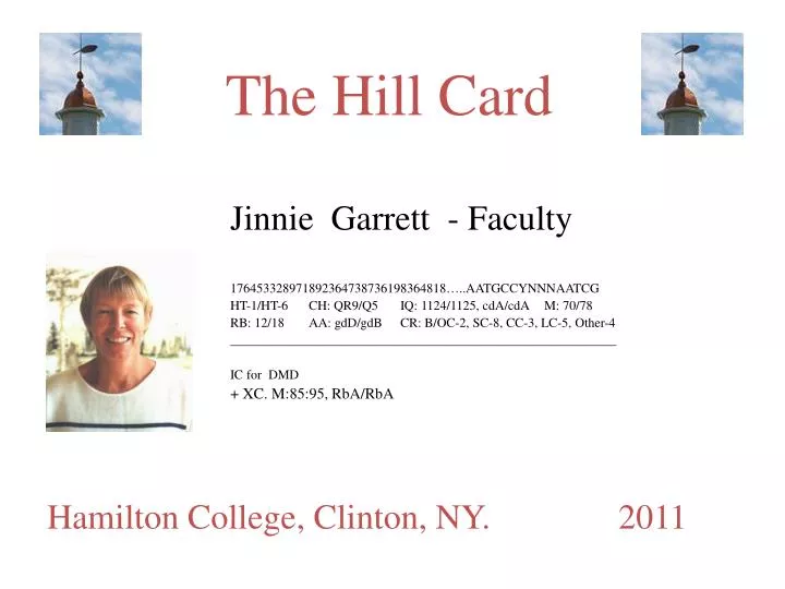 the hill card