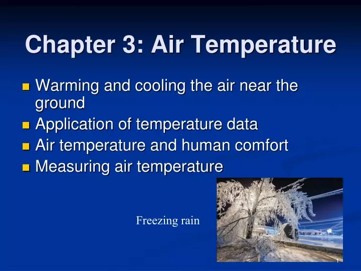 chapter 3 air temperature