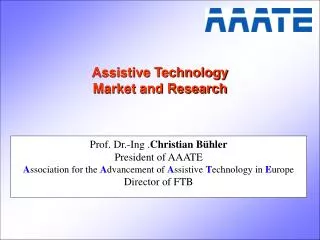 Assistive Technology Market and Research