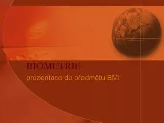 biometrie